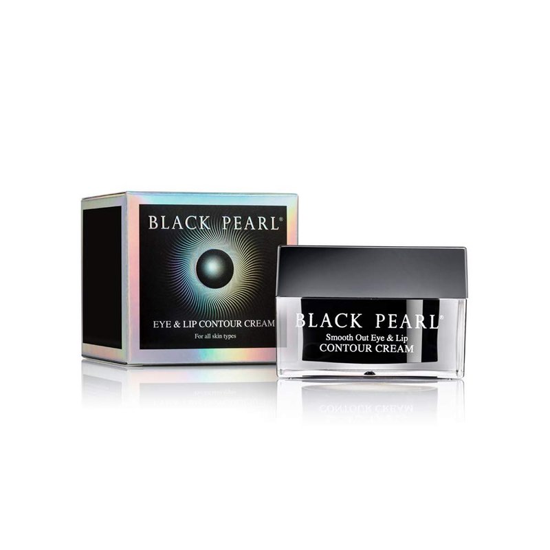 Black Pearl Eye and Lip Contour Cream - Smooths Fine Lines | 1-Ounce