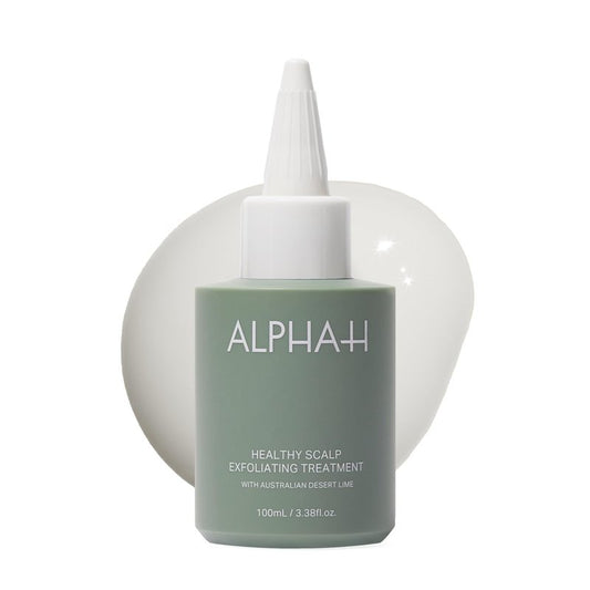 Alpha-H Healthy Scalp Exfoliating Treatment 100ml – Pre-Wash Salicylic Acid Scalp Exfoliant for Flakes, Oil & Product Buildup – Shine & Volume Boost