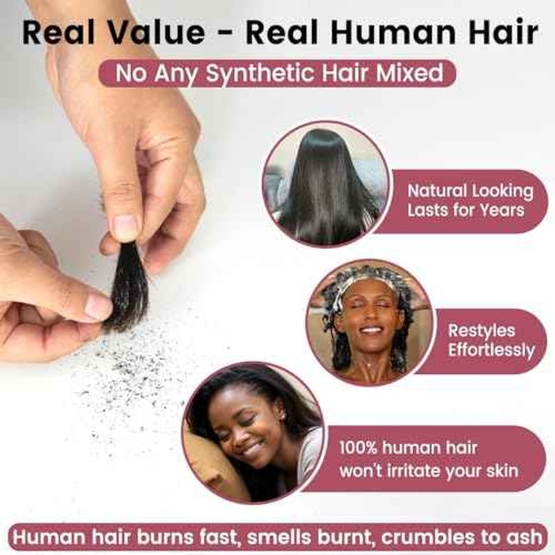 13x4 Lace Frontal Human Hair, 0.12mm Thin Invisible Transparent Swiss Lace Frontal Pre Plucked with Baby Hair Silk and Soft Straight Frontal with Small Single Knots Free Part 24 Inch