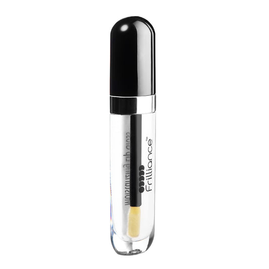 Frilliance Moisturizing Natural Crystal Clear Lip Gloss for Teens, Cruelty Free Hypoallergenic All Skin Types, 8 ml / .28 fl oz