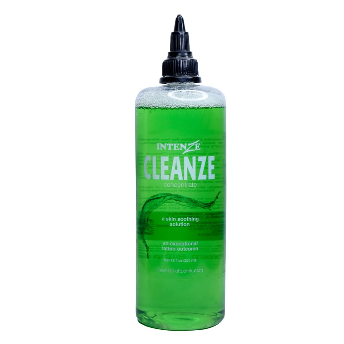 Intenze Tattoo Cleanse Concentrate - 12oz | Gentle Skin Cleanser for Tattoos