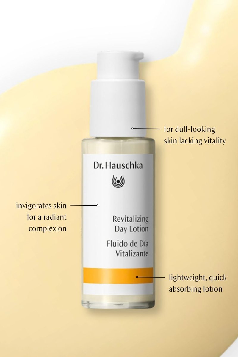 Dr. Hauschka Revitalizing Day Lotion - Hydrating Moisturizer for Radiant Skin | 1.7 fl oz