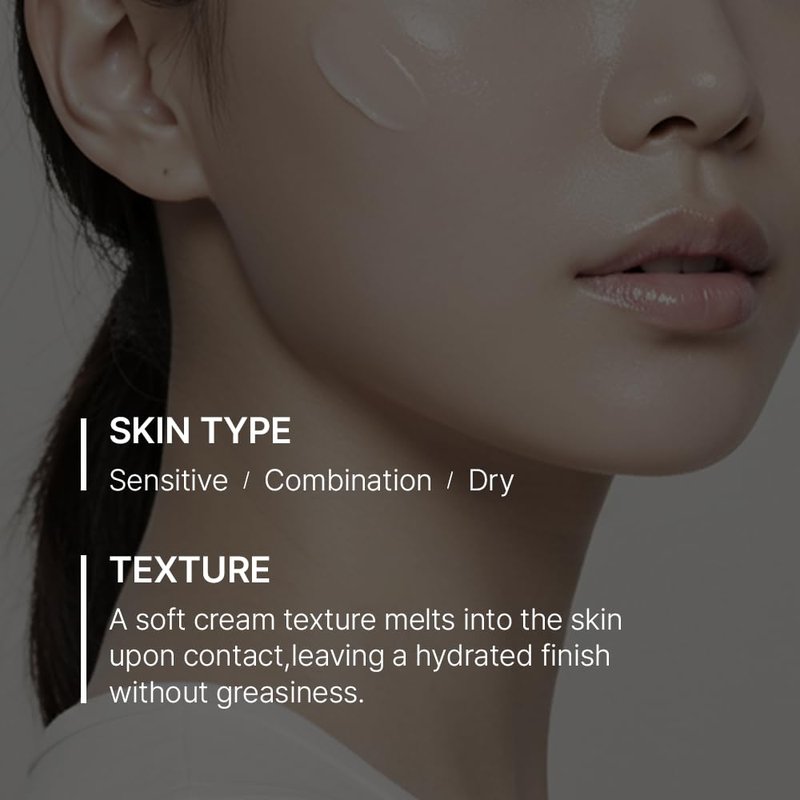D’AMU Silk Protein Face Cream – Lifting & Hydrating Moisturizer with Vita 5X, Chickpea Protein & Peptides – Non-Sticky, Non-Greasy, Slow Aging Korean Skincare – 1.69 fl.oz.