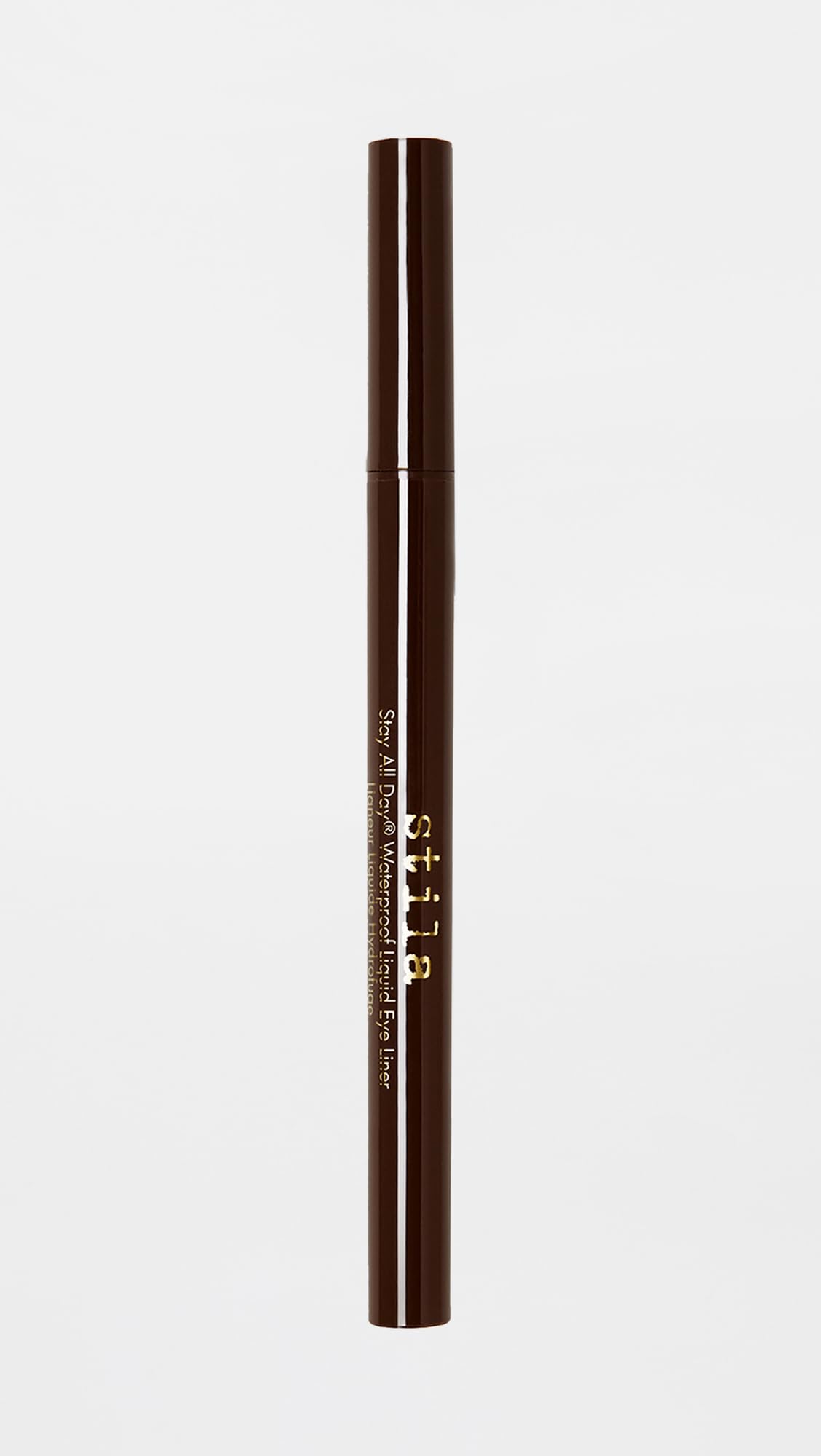 Stila Stay All Day Waterproof Liquid Eye Liner, Dark Brown, 1 Count (Pack of 1)
