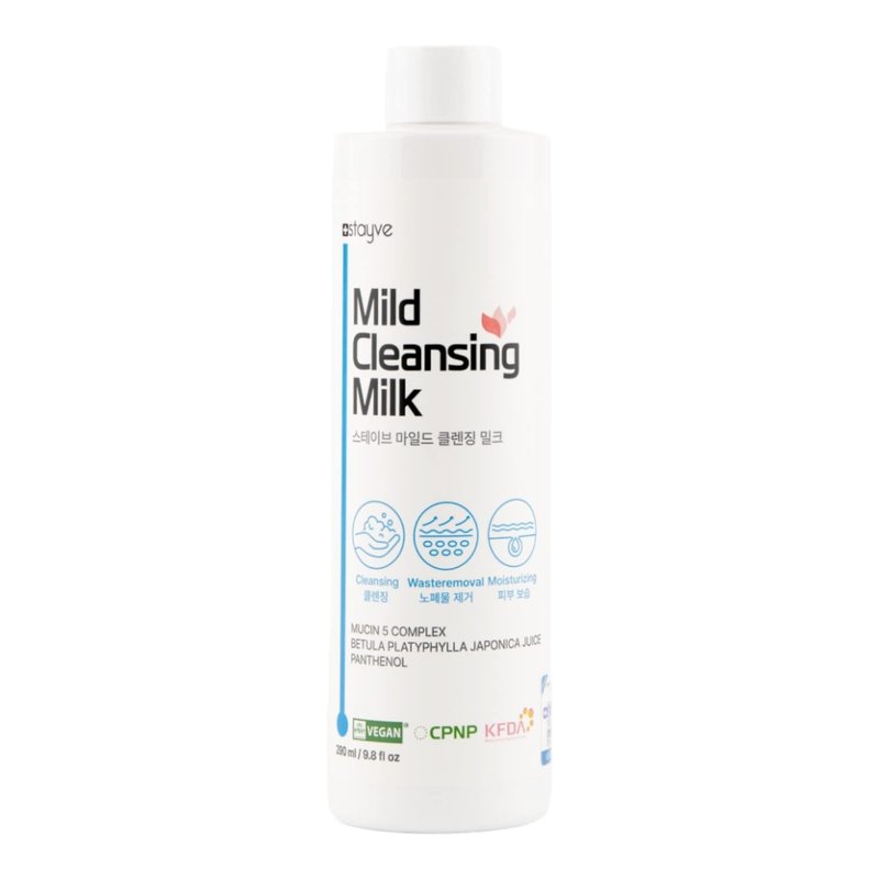 Stayve Mild Cleansing Milk by Evie Korea - Professional Skincare Cleanser - 290ml