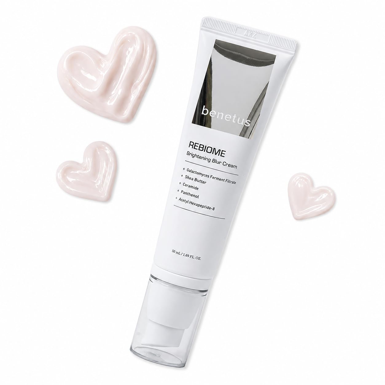benetus Bakuchiol Retinol Alternative Anti-Aging Moisturizer for Mature & Sensitive Skin with Peptides & Ceramides, Anti-Wrinkle & Barrier Repair, Hydrating Daily Facial Moisturizer, 1.69 fl oz