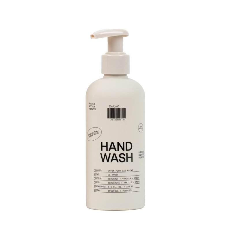 DedCool Hand Wash - Gentle Hydrating Cleanser with Squalane & Aloe | Non-Toxic Vegan Formula | 8.5 fl oz