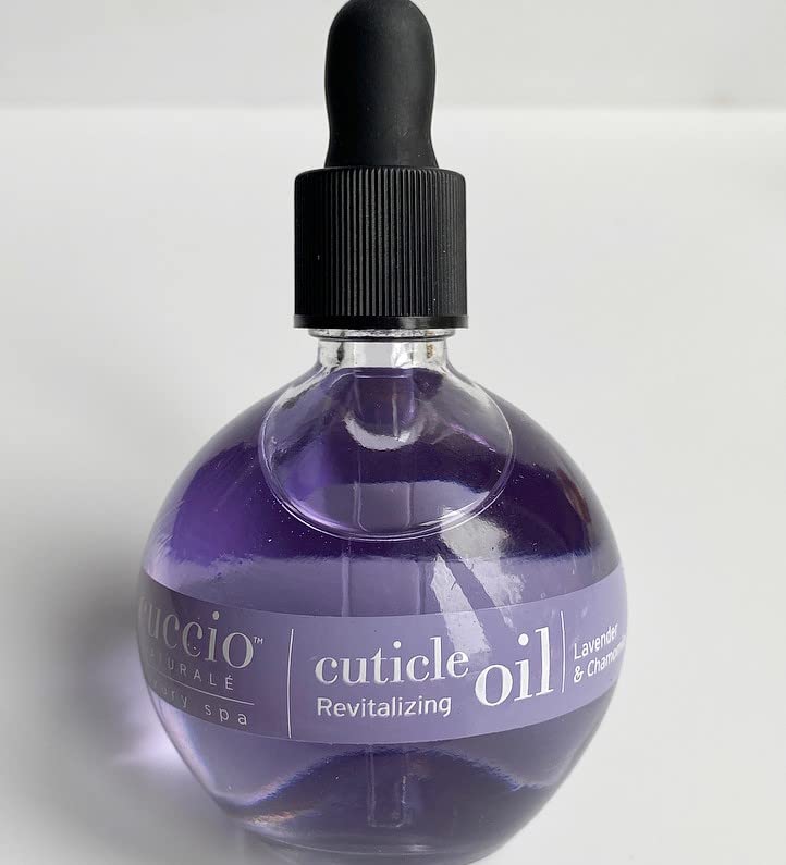 Cuccio Naturale Revitalizing Hydrating Cuticle Oil - Repair Damaged Skin & Nails - Vanilla Bean & Sugar - 2.5 Oz (Pack of 2)