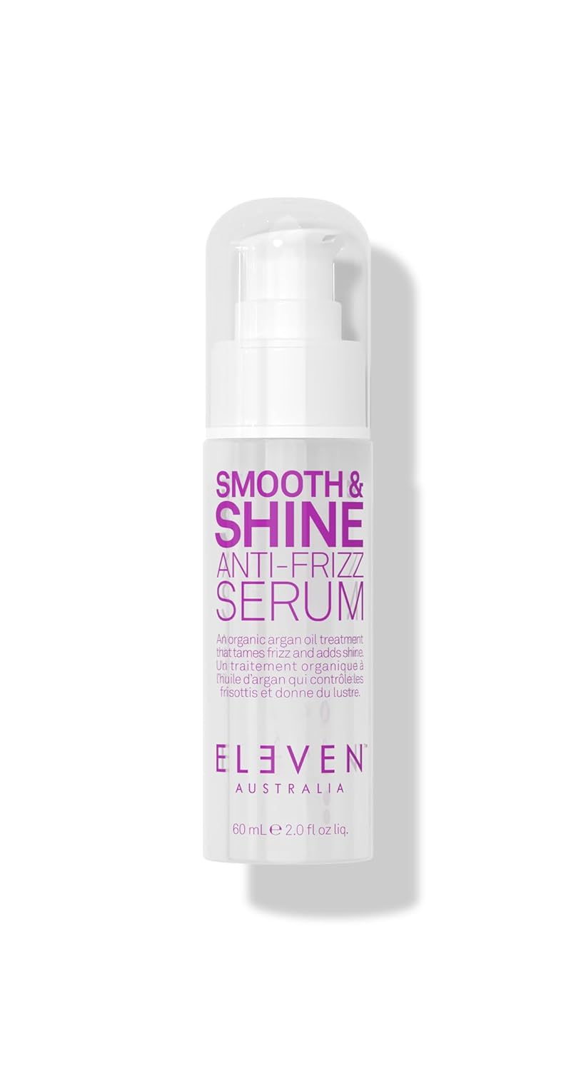 Smooth & Shine Anti-Frizz Serum | Lightweight Hair Care for Men & Women - Tames Frizz, Adds Shine - 2 fl oz
