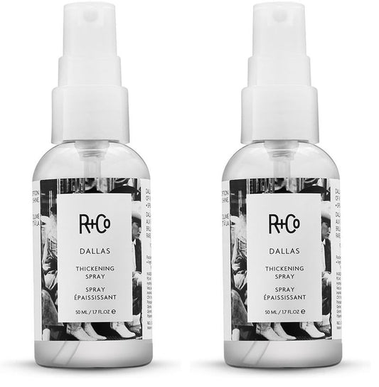 R+Co Dallas Hair Thickening Spray - Volumizing & Texturizing for All Hair Lengths | Adds Volume, Body & Shine