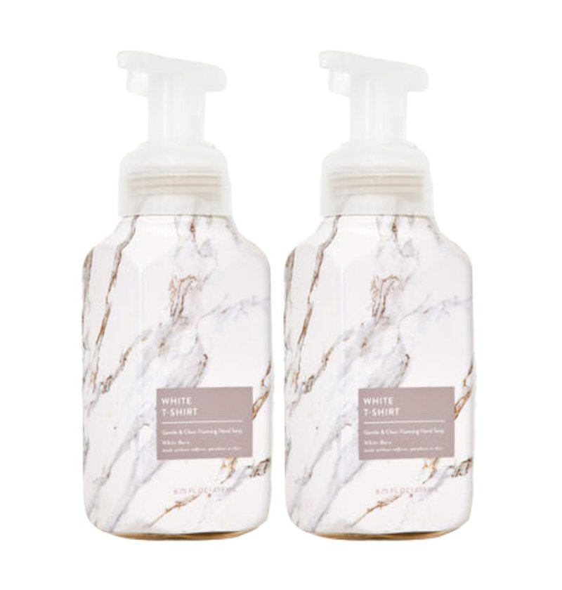Gentle Foaming Hand Soap - 8.75 Ounce 2-Pack | Refreshing White T-Shirt Scent