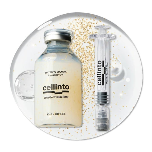 Cellinto AMAVO Ampoule Eye Serum – Anti-Aging Korean Eye Serum for Dark Circles, Fine Lines & Crow's Feet | Argireline, Matrixyl 3000 & Volufiline | 30ml/1.01 fl oz