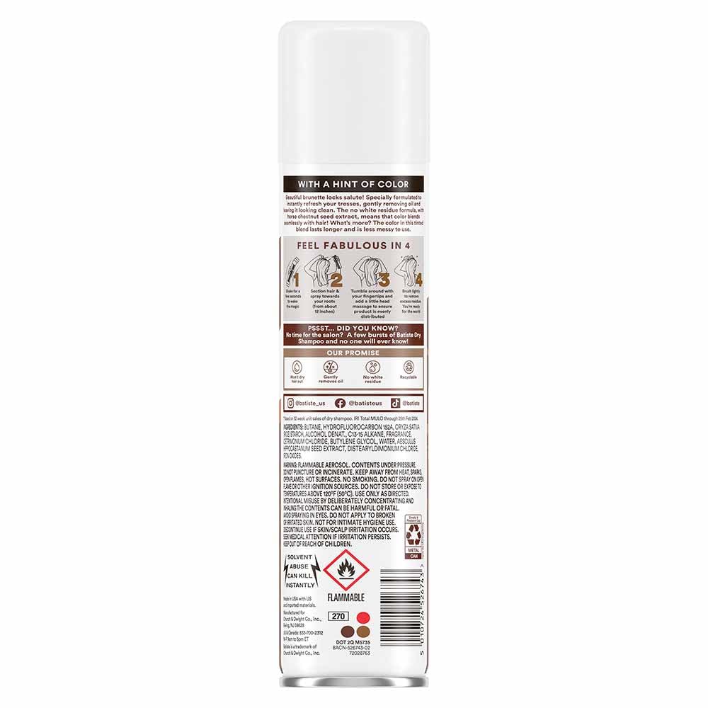 Batiste Dry Shampoo Medium & Brunette 3.81 oz - Pack of 3