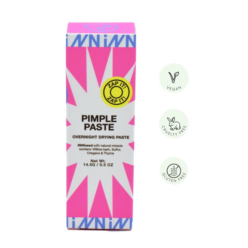 iNNBEAUTY PROJECT Pimple Paste Overnight Blemish Drying Paste 0.2 oz/ 8 mL