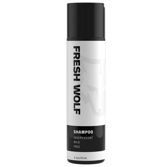 Fresh Wolf Sulfate Free Shampoo | For All Hair Types and Textures | Formulated for Daily Use | Strengthen, Thicken and Repair Damage | Made in the USA, 8.5oz