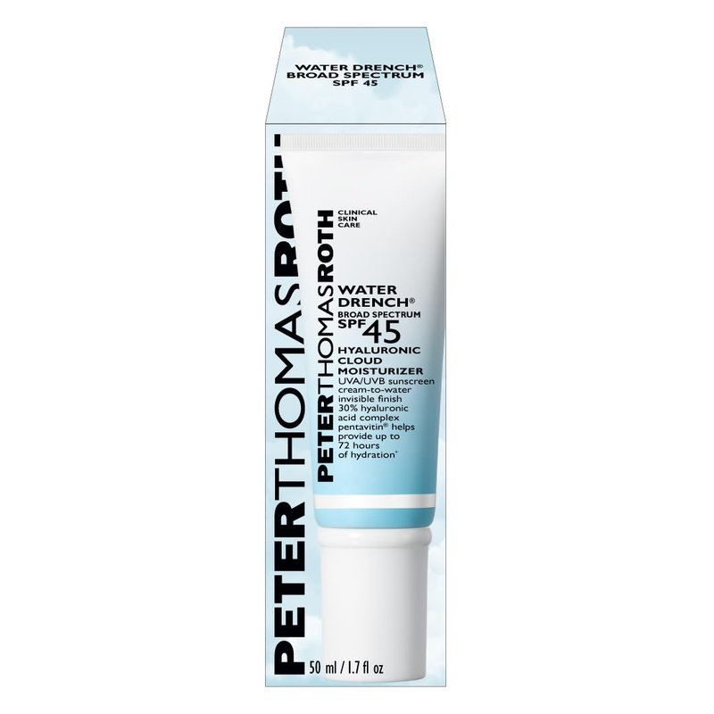 Peter Thomas Roth Water Drench® SPF 45 Moisturizer - Hydrating Hyaluronic Formula for All Skin Types