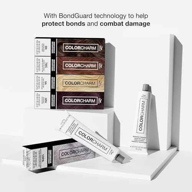 COLORCHARM Permanent Cream Hair Dye | Darkest Brown, Black Hair Colors | Intense Natural, Cool Espresso Shades | 100% Gray Coverage | Vegan, Free of Phthalates & Parabens | 2 oz.