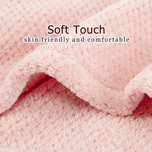 Large Microfiber Hair Towel for Women, Christmas Stocking Stuffers,Supper Soft Anti Frizz & Quick Dry for Curly Hair, Ultra Absorbent Hair Wrap Towels for Long,Thick,Wet Hair, Mom Gifts, 24x42 Inches