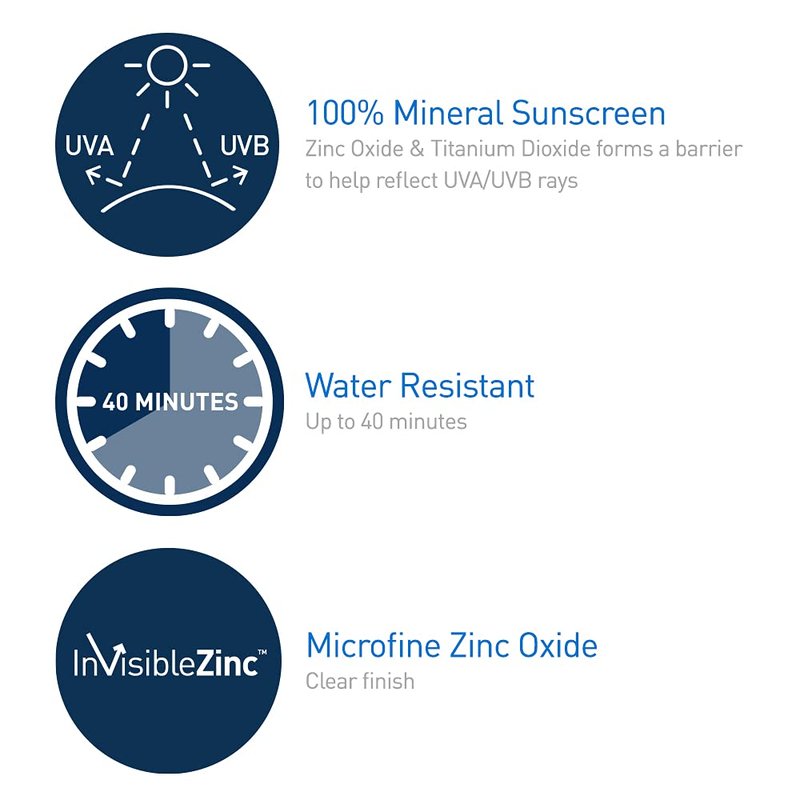 CeraVe Mineral Sunscreen Stick SPF 50 - Broad Spectrum Protection with Hyaluronic Acid & Ceramides | Fragrance-Free, Oil-Free