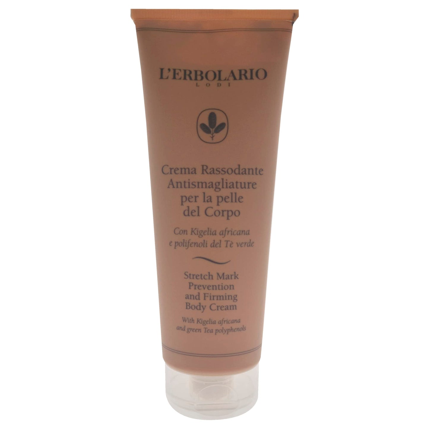 L'Erbolario Stretch Mark Prevention and Bust Skin Firming Cream - Stretch Mark Cream - Skin Firming Formula - Shea Butter and Kigelia Extract - 8.4 oz