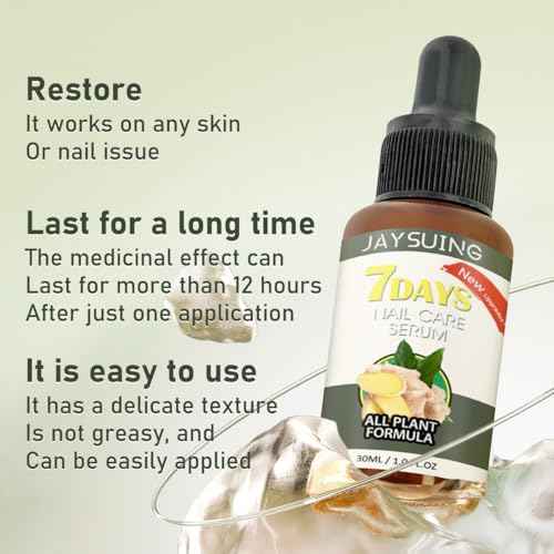 7 days Nail Treatment,Nail Serum & Cuticle Care Oil,Ginger Care Oil,Repair Dry Brittle Nails