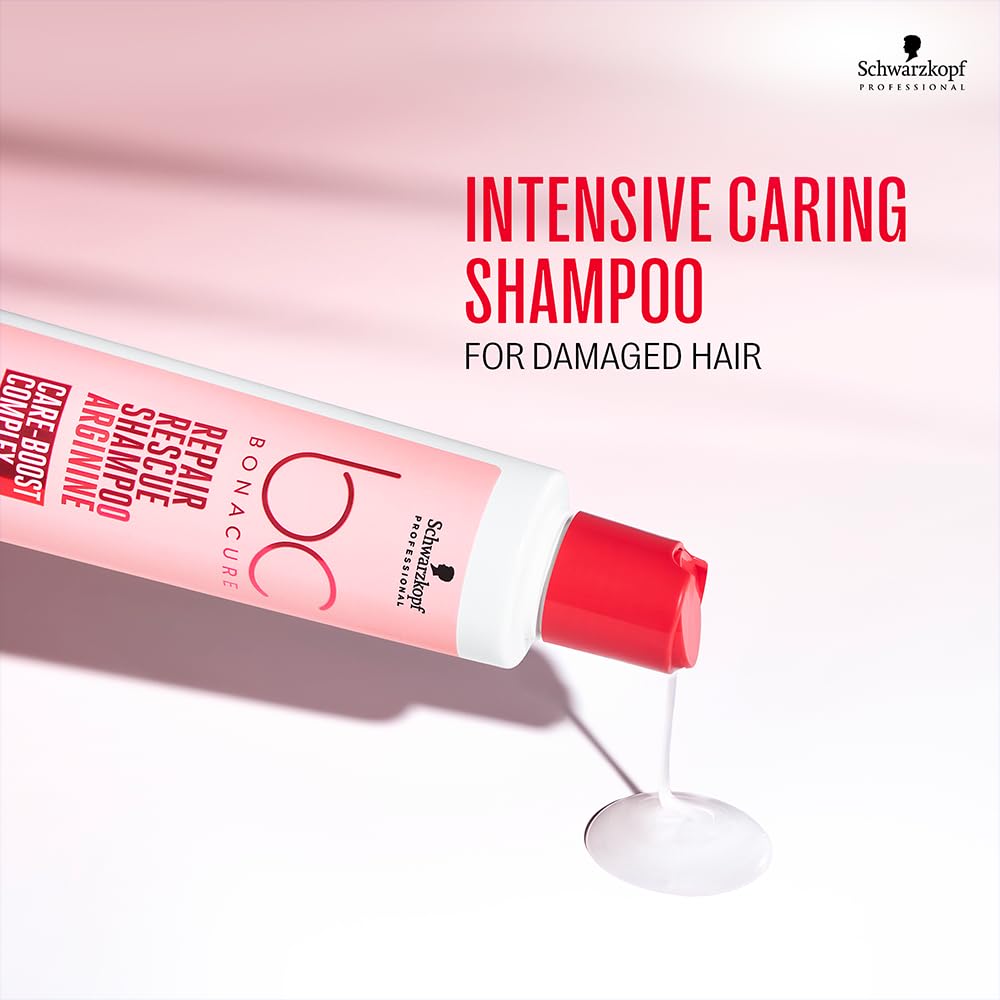Schwarzkopf BC Bonacure Peptide Repair Rescue Micellar Shampoo - 250ml for Damaged Hair