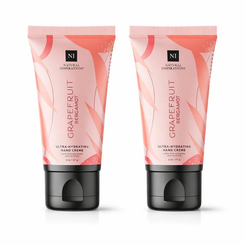Ultra Hydrating Hand Cream Gift Set - Natural Inspirations | Grapefruit Bergamot, 2 Pieces