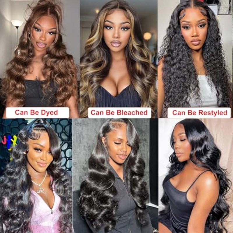 Body Wave Bundles Human Hair 16 16 16 Inch 3 Bundles Human Hair 10A Grade Unprocessed Brazilian Virgin Hair Body Wave 3 Bundles Human Hair Extensions Natural Color