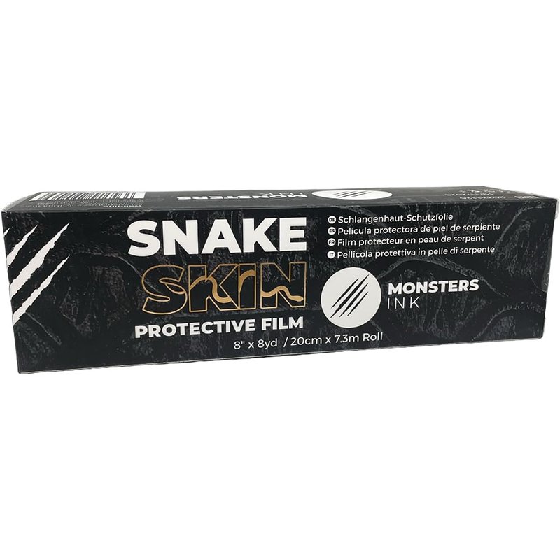 8 Inch x 8 Yards Matte Second Skin Tattoo Cover Up Roll - Waterproof Aftercare Bandages, Skin Barrier Film for Tattoo Care, Wound Healing & Shower Protection