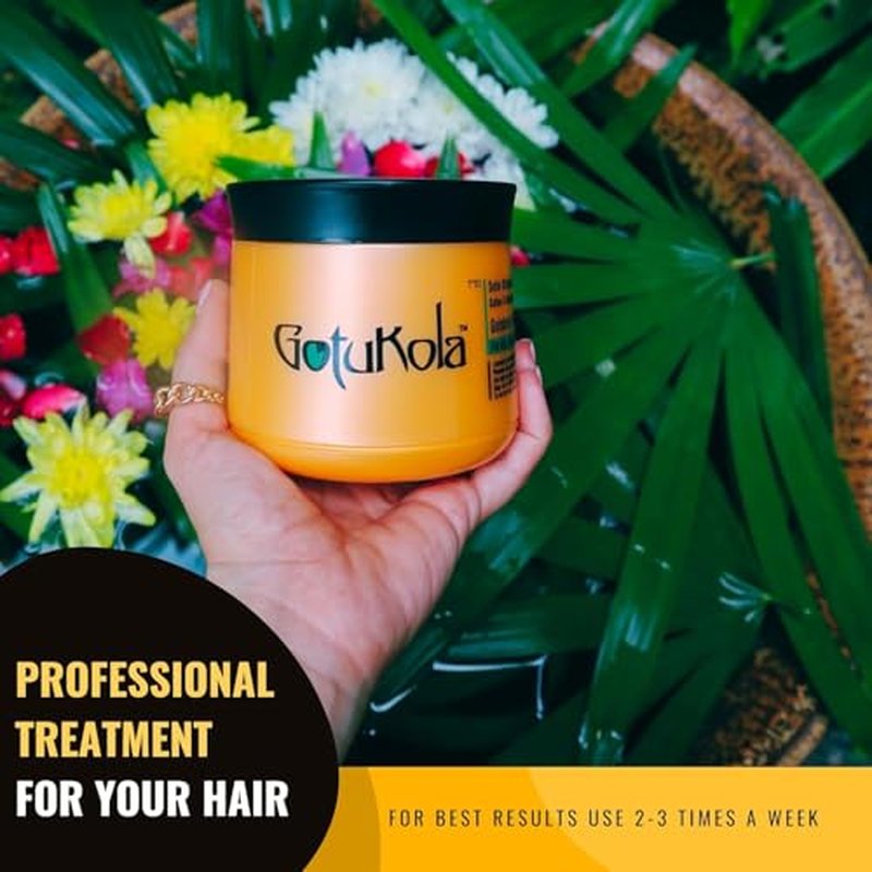 Gotukola Keratin Restorative Hair Mask 500ml with Gotukola Herb to Renew Hair Cell