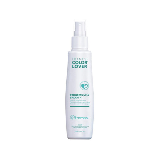 FRAMESI Color Lover Progressively Smooth Leave In Smoothing Spray, 6 fl oz, Leave In Conditioner for Color Treated Hair