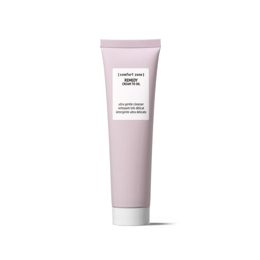 [ comfort zone ] Remedy Cream To Oil Cleanser, Soothing Nourishing Face Wash, Ultra Gentle, Fragrance Free, Marula Oil, Clean Beauty, Made in Italy, Sensitive & Redness Prone Skin, 5.07 Fl Oz