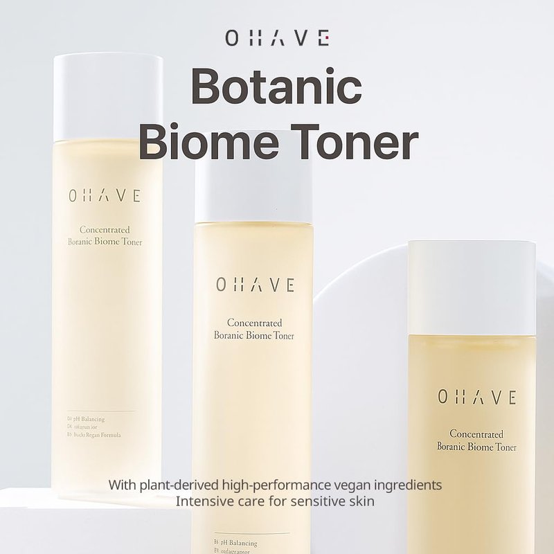 OHAVE Hydrating Facial Toner with Botanical Extracts – Soothing, Nourishing, and pH-Balancing – Suitable for All Skin Types, 150ml