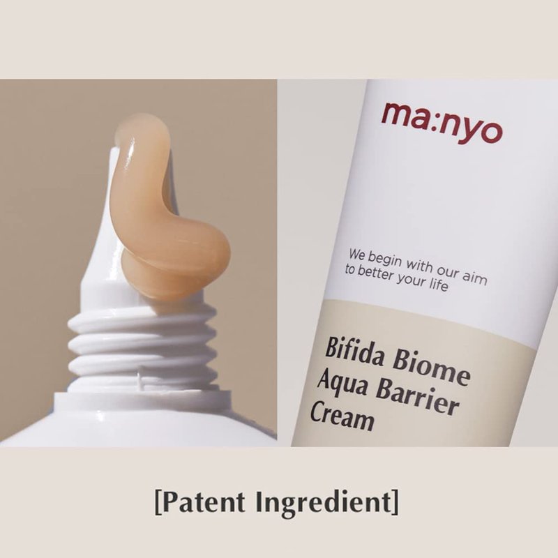 MANYO Bifida Biome Aqua Barrier Cream Moisturizer for All Skin Types 2.7fl oz(80ml)