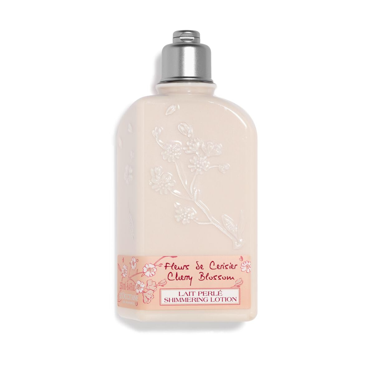 L'OCCITANE Cherry Blossom Shimmering Body Lotion - 8.4 Fl Oz | Hydrating & Fragrant