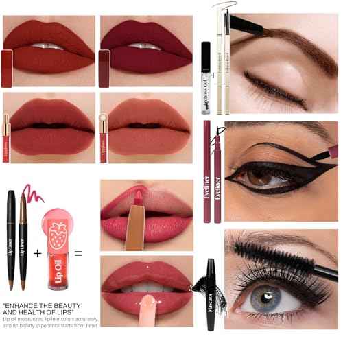 Makeup Advent Calendar 2025 Teen Girls Women Beauty Make Up Advent Calendar, 24 Days 2025 Christmas Countdown Full Makeup Kits Beauty Skincare Sets Gifts For Teen Girls women