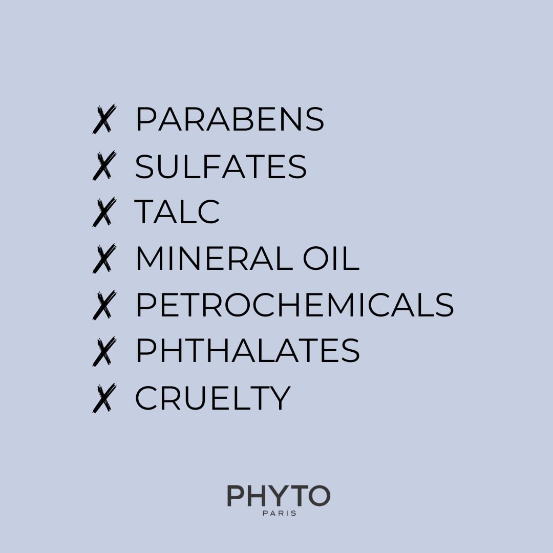 PHYTO Softness Gentle Family Shampoo - Prebiotic Complex | Scalp-Respecting Daily Cleanser for All Hair Types | Sulfate- & Silicone-Free | Softening & Detangling | Floral Scent | 25.3 fl oz