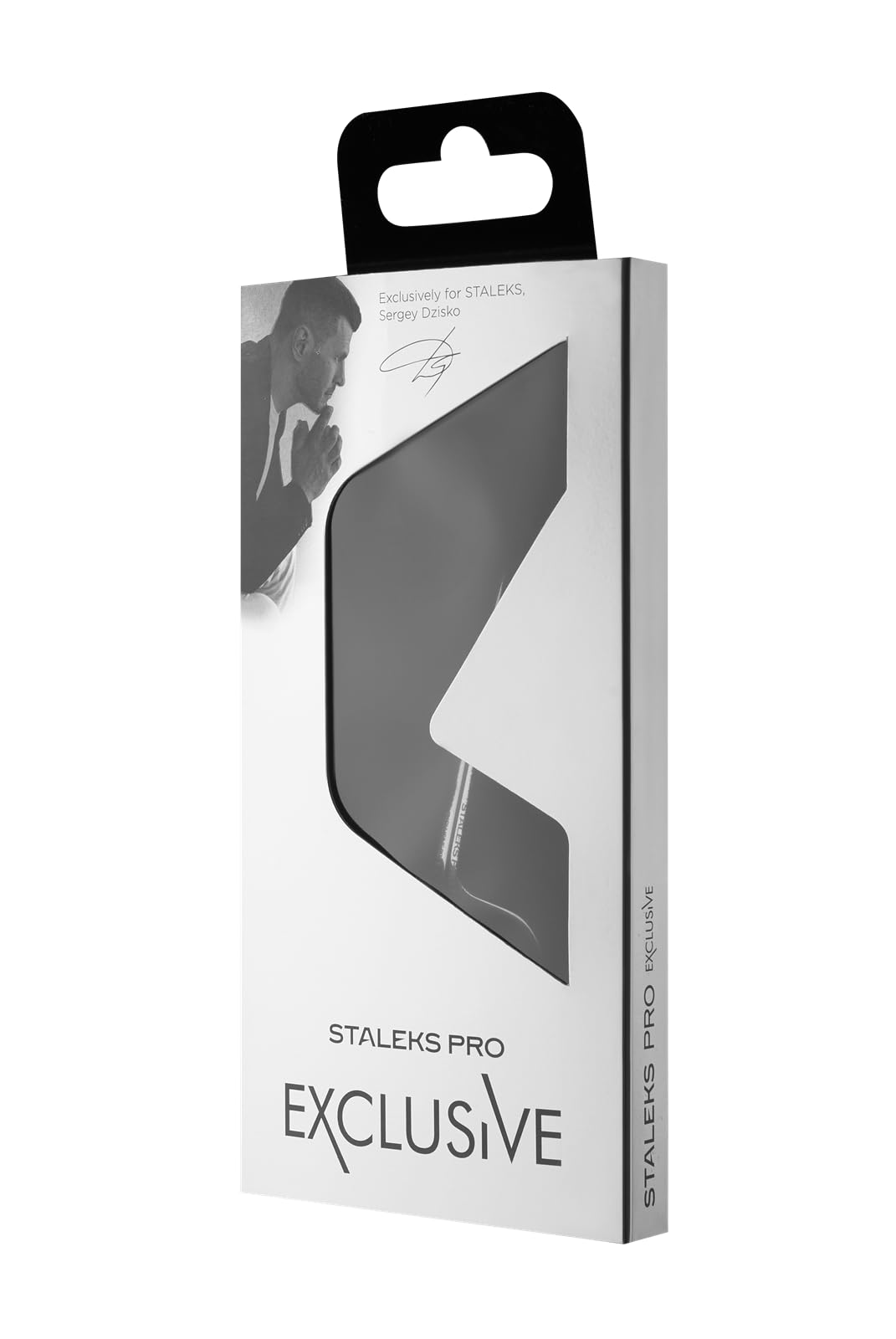 Staleks Exclusive 21 Type 1 Hook-shaped blade Cuticle Scissors (Magnolia) – Enhanced Visibility, Medium Handles