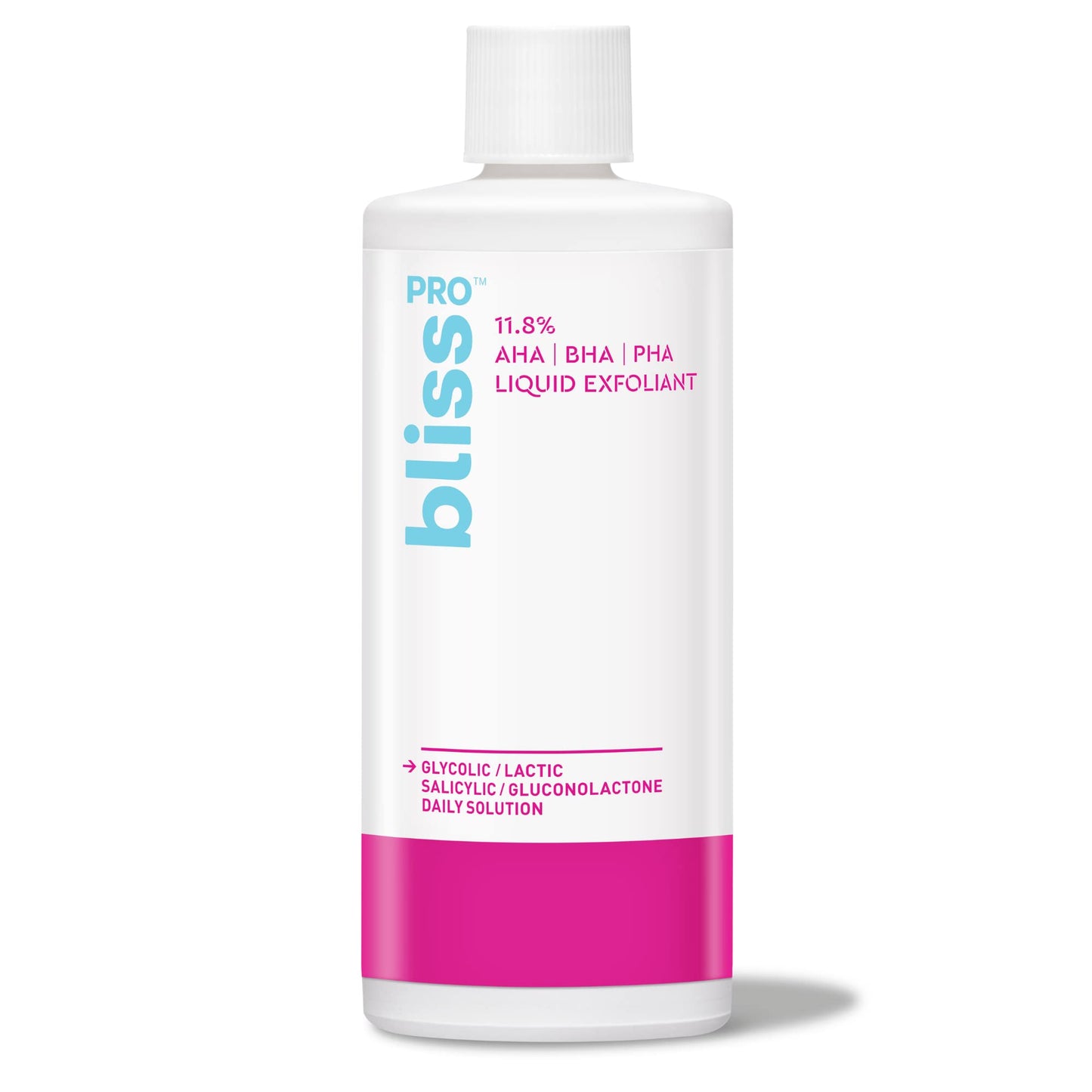 Bliss Renew & Smooth Face Serum & BlissPro Liquid Exfoliant- Nightly Use AHA Glycolic serum & Exfoliating Treatment- Exfoliate, Brighten, and Smooth Skin - Vegan & Cruelty-Free