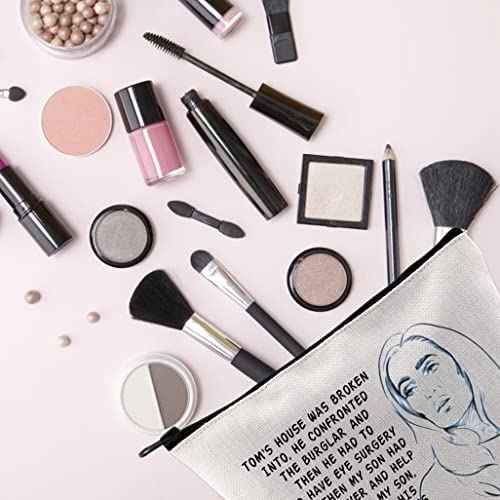 TOM'S HOUSE Women's Reality TV Show Lover Gift Zipper Pouch Makeup Bag