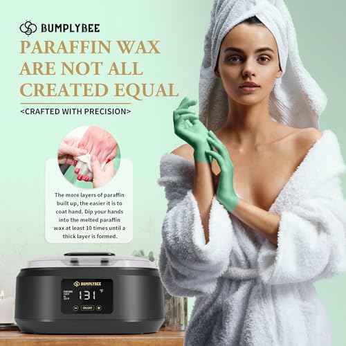 Paraffin Wax for Hand and Feet, 10 Pack Aloe Vera Paraffin Wax Refills for Paraffin Wax Machine, Hand Wax Paraffin Wax Bath, Foot Wax Paraffin Bath, Moisturizing Hands Feet, Deep Hydration