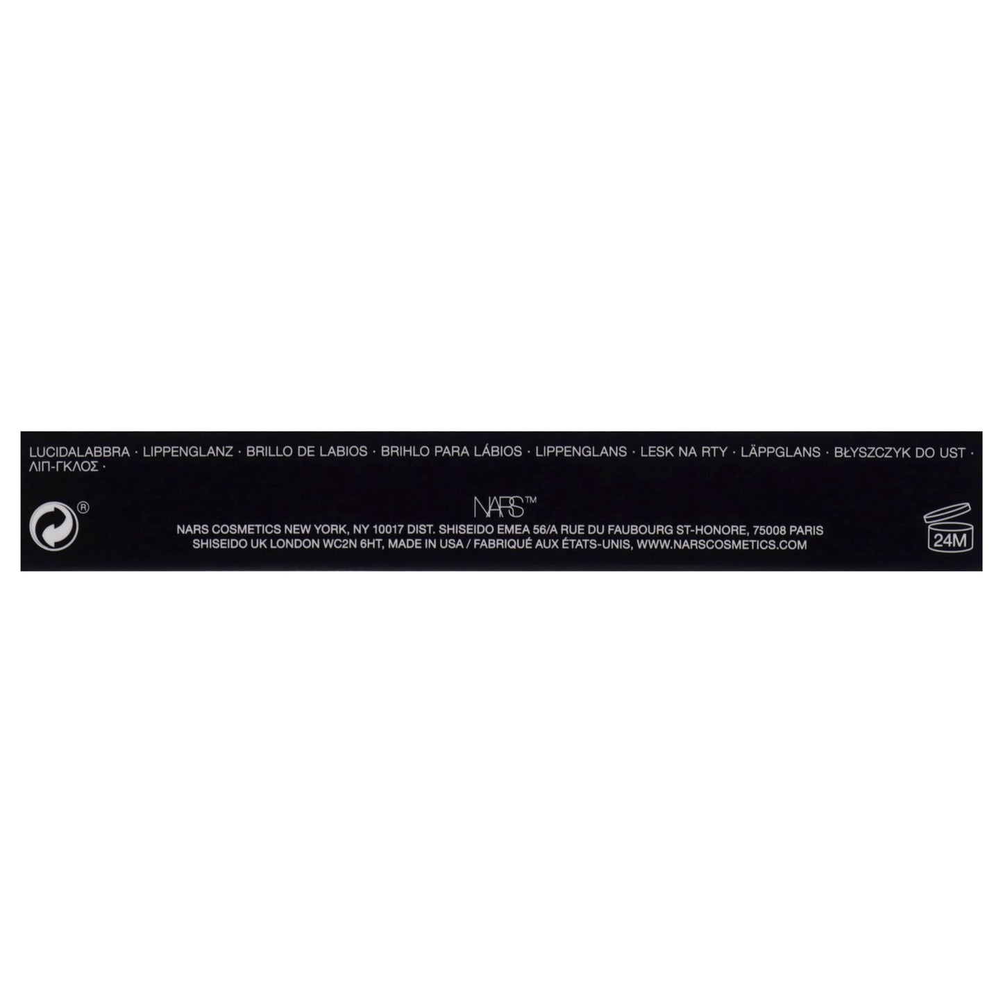 NARS Afterglow Lip Shine - Triple X by NARS for Women - 0.17 oz Lip Gloss