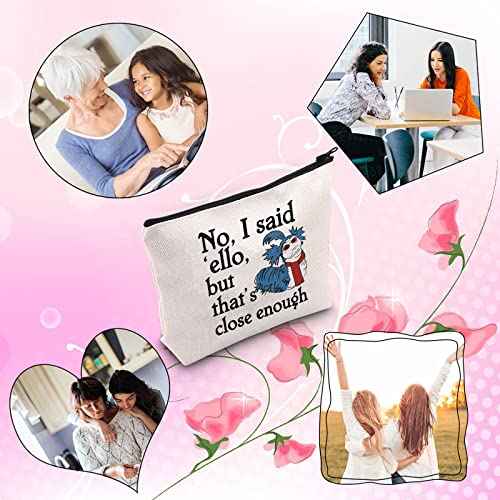 Cute Ello Worm Inspired Gift Zipper Pouch Makeup Bag