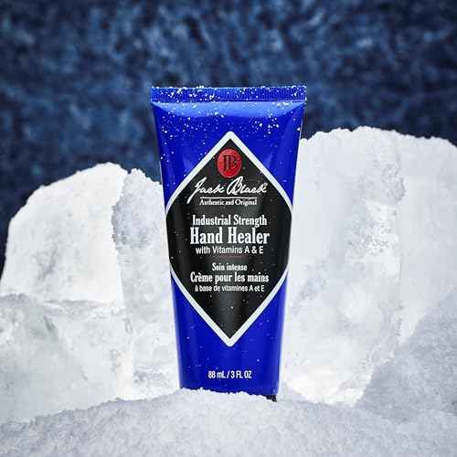 Jack Black Industrial Strength Hand Healer for Men & Women ? Hand Cream for Dry Hands, Vitamins A & E, Lightweight Moisturizer