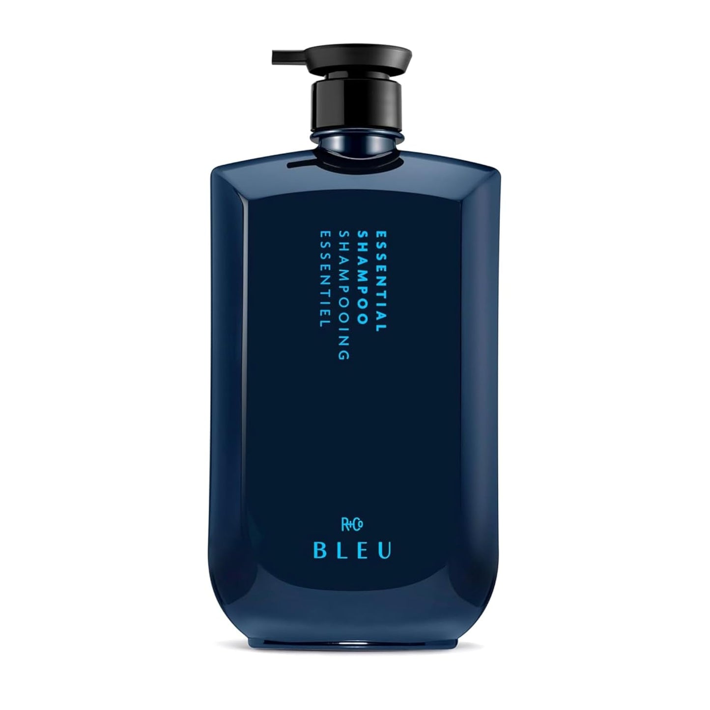 R+Co BLEU Essential Shampoo - Gentle Daily Cleanser for All Hair Types | Hydrates & Adds Shine - 33.8 oz