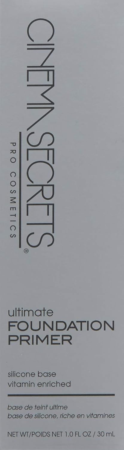 Ultimate Foundation Primer - Lightweight Silicone-Based Primer with Vitamins A & E | Hydrating & Smoothing for Flawless Makeup