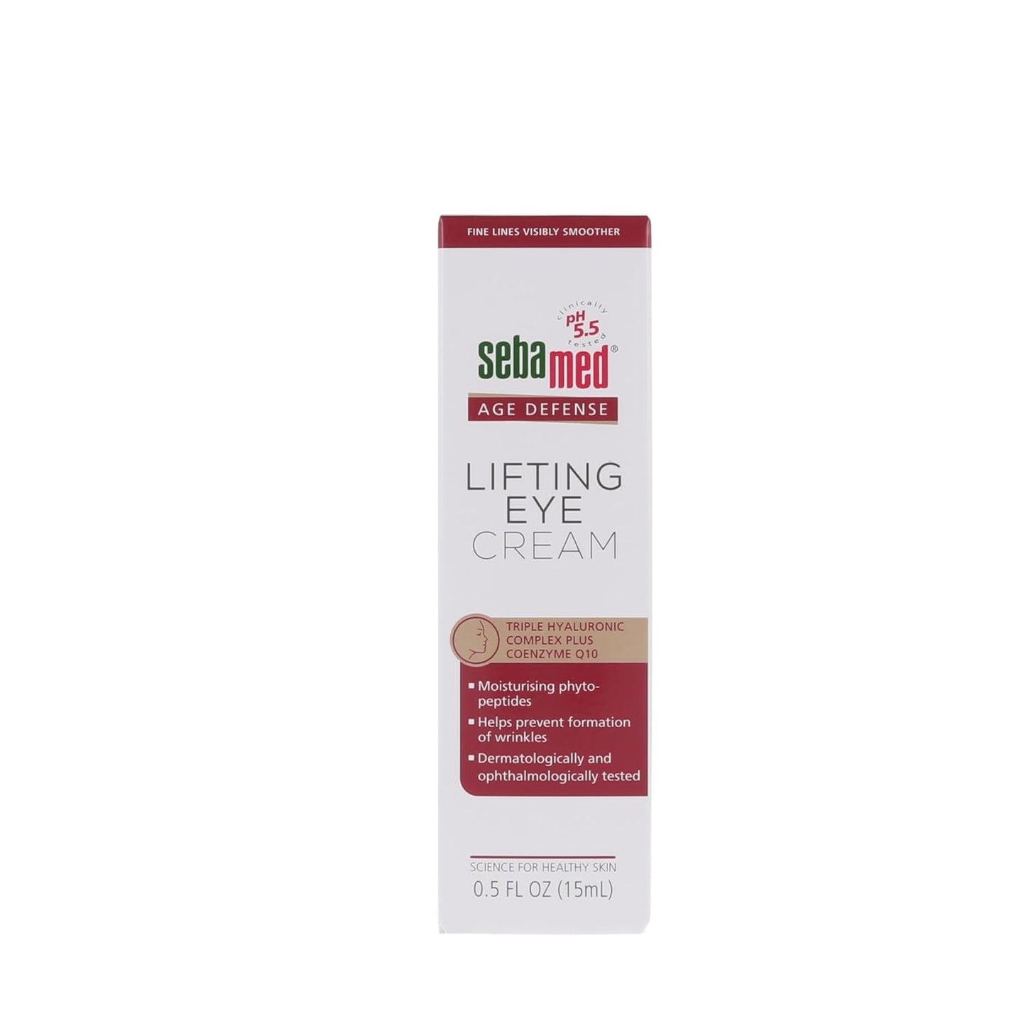 Sebamed Anti-Aging Q10 Lifting Eye Cream - Hyaluron Complex for Wrinkle Reduction | 15mL