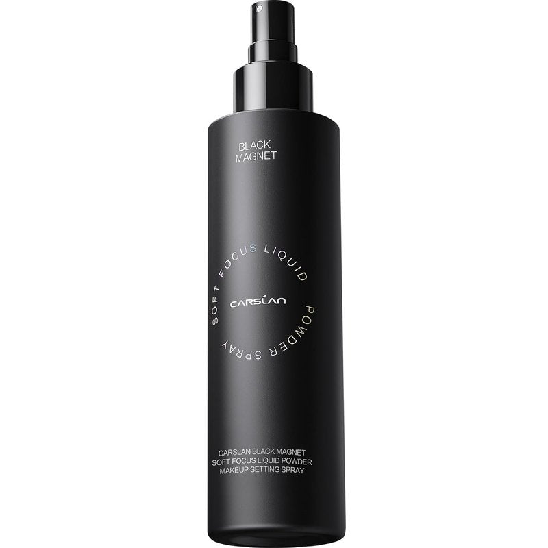 Soft Focus Setting Powder & Black Magnet Setting Spray - Long-Lasting Makeup Set