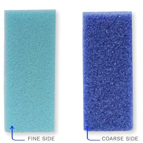 Mantello Pumice Stone for Feet- Foot Scrubbers for Shower and Foot Tub- Pumice Stone for Feet Callus Remover- Double Sided Foot Scrubber Dead Skin Remover- 4 Pack