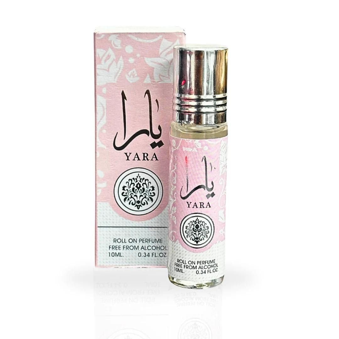 Lattafa Yara Roll-On Perfume Oil - 0.34 Fl Oz (Pack of 12)